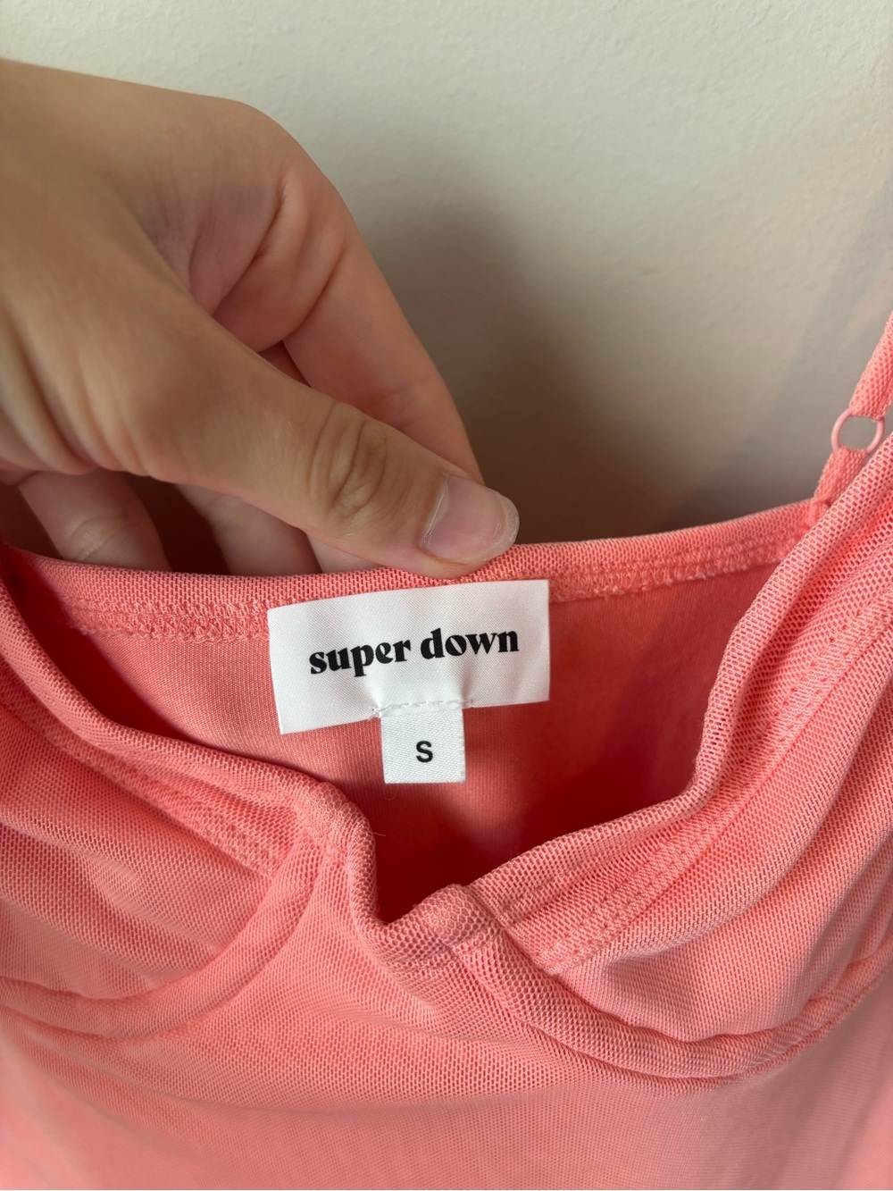 Revolve Superdown Amaris Underwire Mini Dress in Pink Size Small - Picture 10 of 12